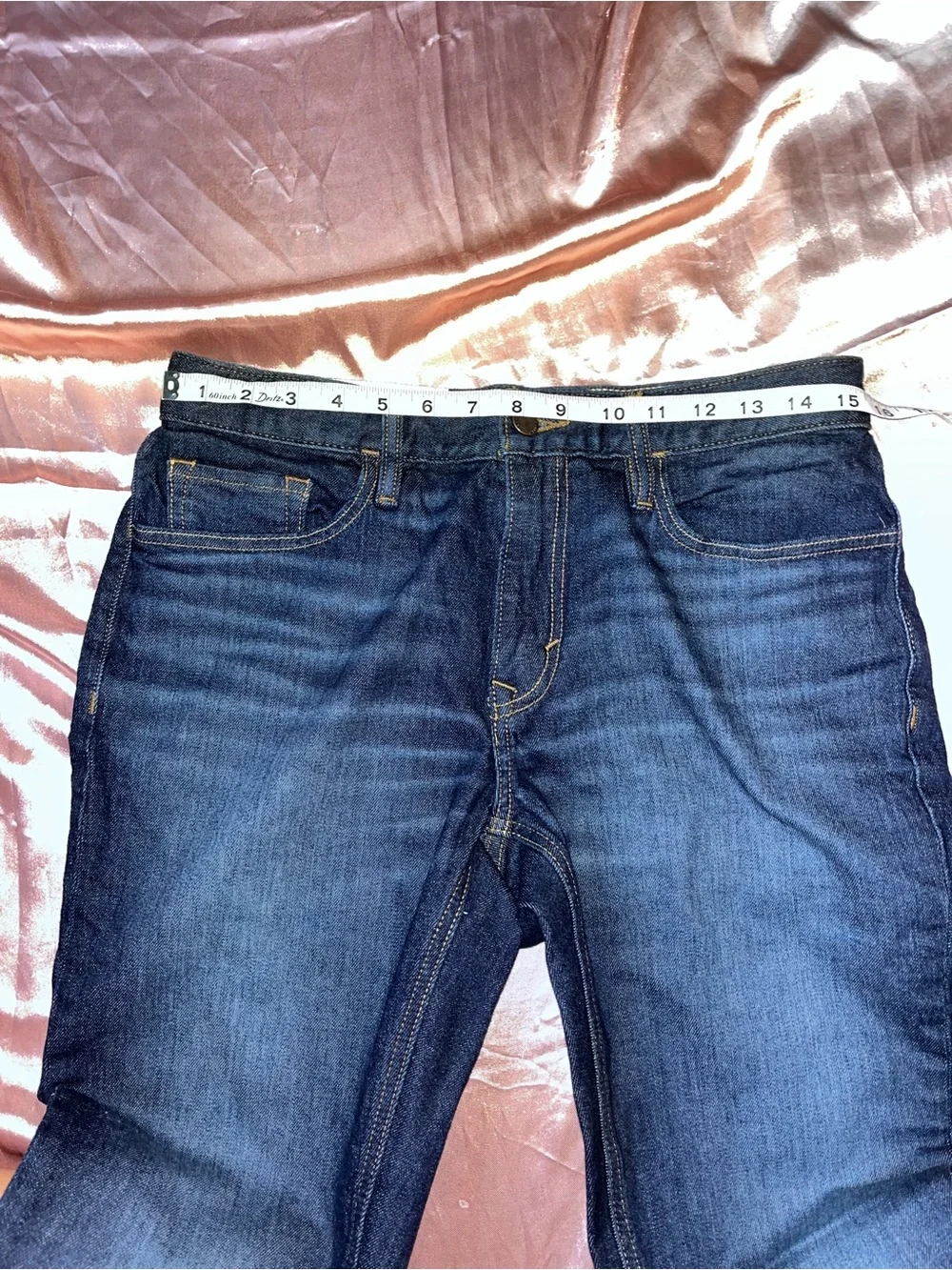 Banana Republic Athletic Tapered Fit Dark Indigo Jeans Size 31x30